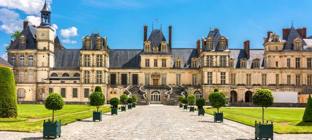passeio em Fontainebleau